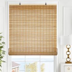 Soft Lighting Bamboo Blinds